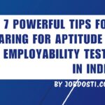 preparing for aptitude & employability tests in India