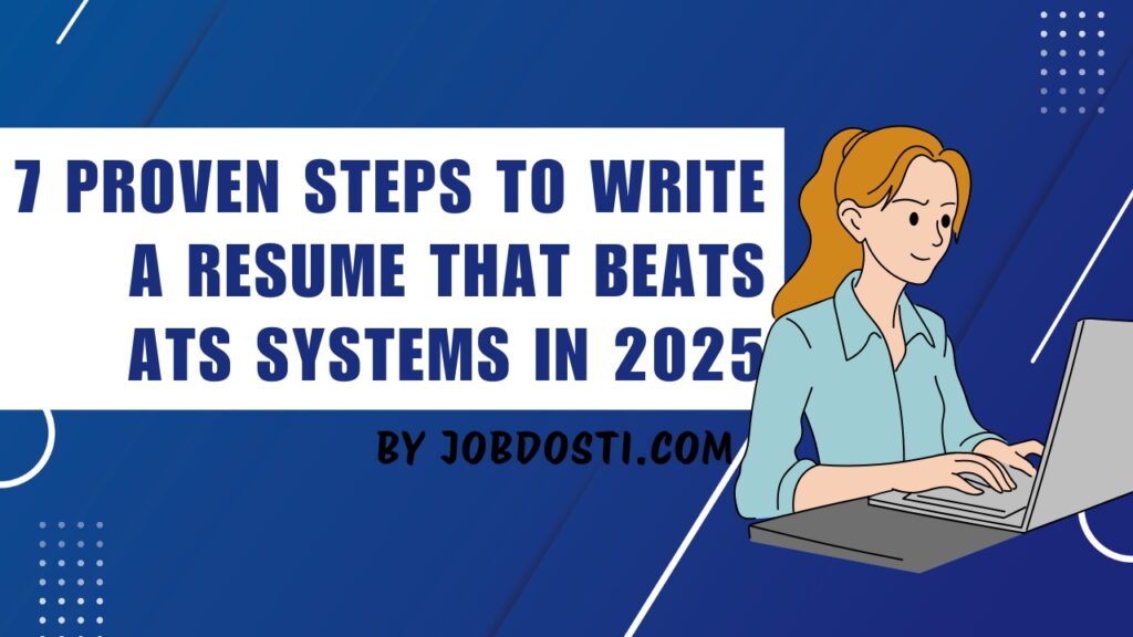 resume that beats ATS