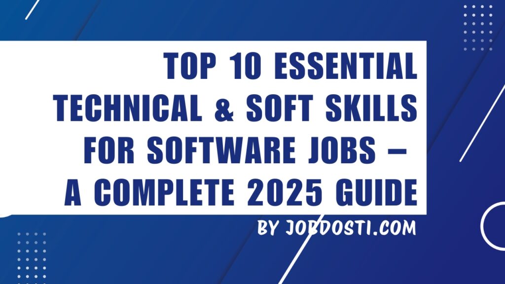 technical and soft skills for software jobs