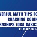 Math tips for cracking coding internships