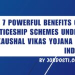 apprenticeship schemes under P.M. Kaushal Vikas Yojana